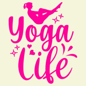 Yoga Life Water Bottle Design