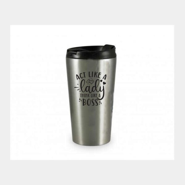 Act Like A Lady Travel Mug Thumbnail